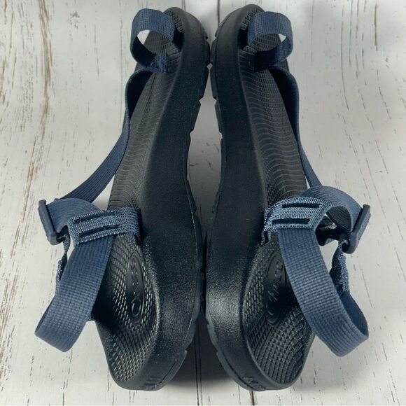 Chaco Bodhi Men’s Adjustable Strap Sandals Slides Blue Size 9 - Picture 5 of 7